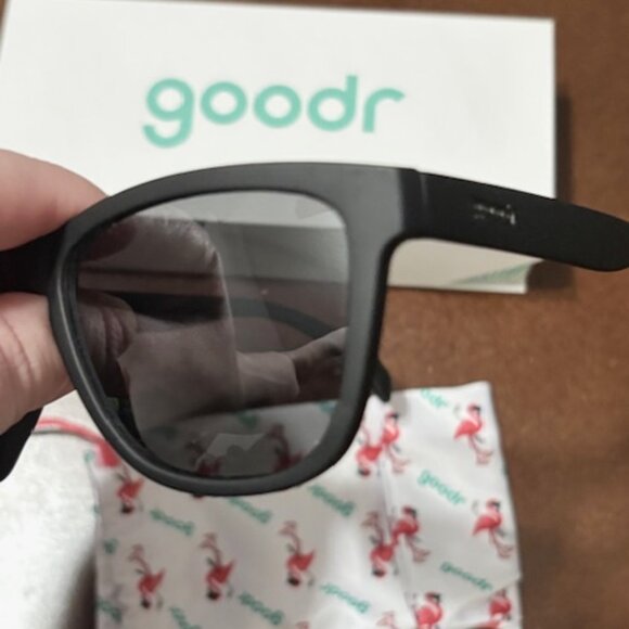 NIB Goodr x Golf Sunglasses - Back 9 Blackout main image 4